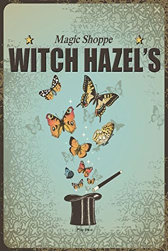 Witch Hazel's Magic Shoppe Metal Sign