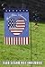 Toland Home Garden 112625 God Bless The U.S. American Flag 12x18 Inch Double Sided American Garden Flag for Outdoor House Patriotic Flag Yard Decoration