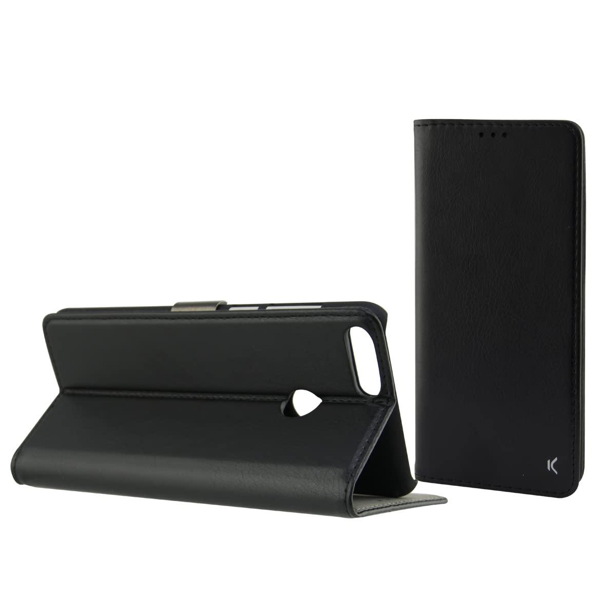 KSIX B0785FU20 FOLIO STANDING Case with Magnetic Closure for Honor 8 Lite Black