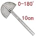 Stainless Steel 0-180 Protractor Angle Finder Arm Rule Measure