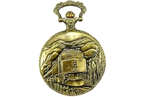 PINNACLE AWARDS CANADA Pinnacle Awards Railroad Approved Railway Regulation Standard Train Pocket Watch 150th Spike Anniversary 4 Passenger Unit F40PH