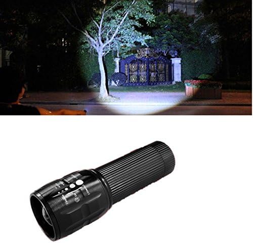 Flashlight XM-L T6 LED Zoomable NEW Torch Light Hot Fashion 5000LM AAA HOT