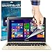 SmartGlaze ( Pack Of 3 ) ASUS EeeBook X205TA 11.6 Laptop Case Custom Made Crystal Clear Premium LCD Screen Protectors Packs With Polishing Cloth & Application Card