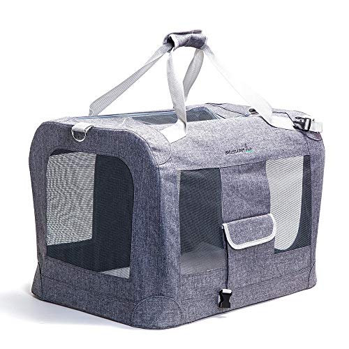 Tragetasche-fr-Haustiere-Wasserdichtes-Gewebe-Padded-Soft-seitig-Faltbare-Transportbox-for-Hunde-Und-Katzen-Haustier-Rucksack-Spielraum-Kampierende-Faltbare-Hundetasche-PRAKTISCH-TRAGBAR