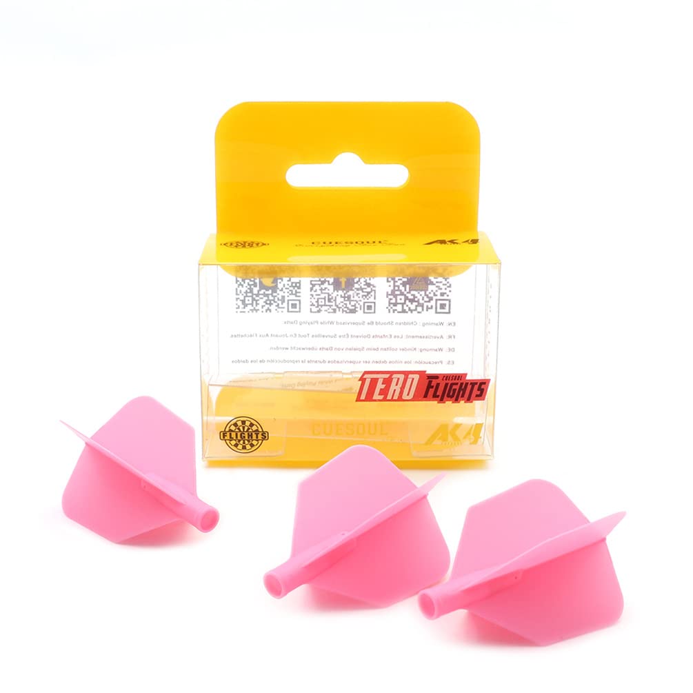 CUESOUL TERO AK4 Dart Flights Big Wing shape,Set of 3 pcs(CS-AK4+8DYS) — image 1