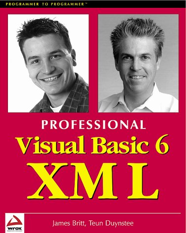 Professional Visual Basic 6 XML - 9781861003324 | SlugBooks