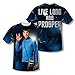 Star Trek Spock Live Long Sublimation Print Polyester Adult T-shirt