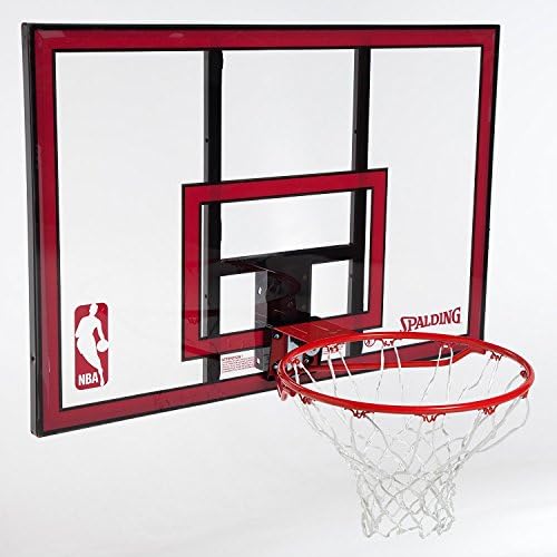 Most Popular Hot Selling 44" Pro Model Wall Pole Mounted Poly Plastic Carbonate Basketball Backboard With Break-A-Way Rim- Highest Quality Durable Weather Resistant Hoop Including Net- Ready To Score