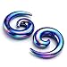 PiercingJ 12pcs 12G 8G 6G 4G 2G 0G 00G 1/2