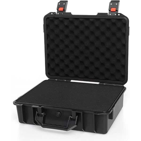Amazon.com: AxiGear 15in Waterproof Hard Case with DIY