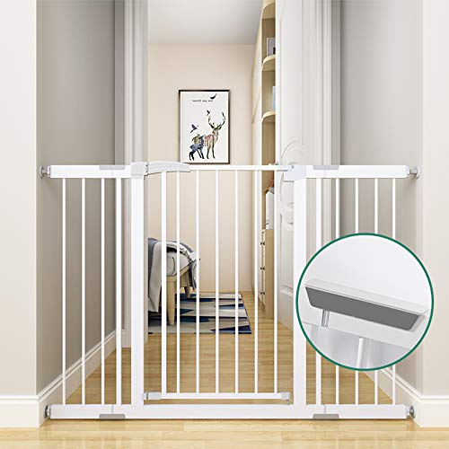2 Pack U Shape Safety Banister Reinforcement Groove for Baby, Dog, Pet Gate - Interface Reinforcement Trough Stair Guardrail Accessories