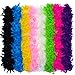 obmwang 8pcs Assorted Colors Feather Boas, Women Girls Dress up Boa, Mardi Gras Boa Costume Party Accessory