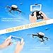 HELIFAR Drone with Camera, 720P WiFi FPV Drone with IP Camera, Real-time Monitoring, Altitude Hold, Trajectory Flight, Foldable RC Quadcopter Drone for Adults Beginners,L6062