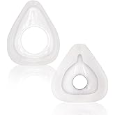 2 Pack Replacement Cushion Compatible with F20 AirFit AirTouch CPAP Mask, Premium and Snug Fit, Soft and Durable Material, Covers Nose and Mouth (Medium)