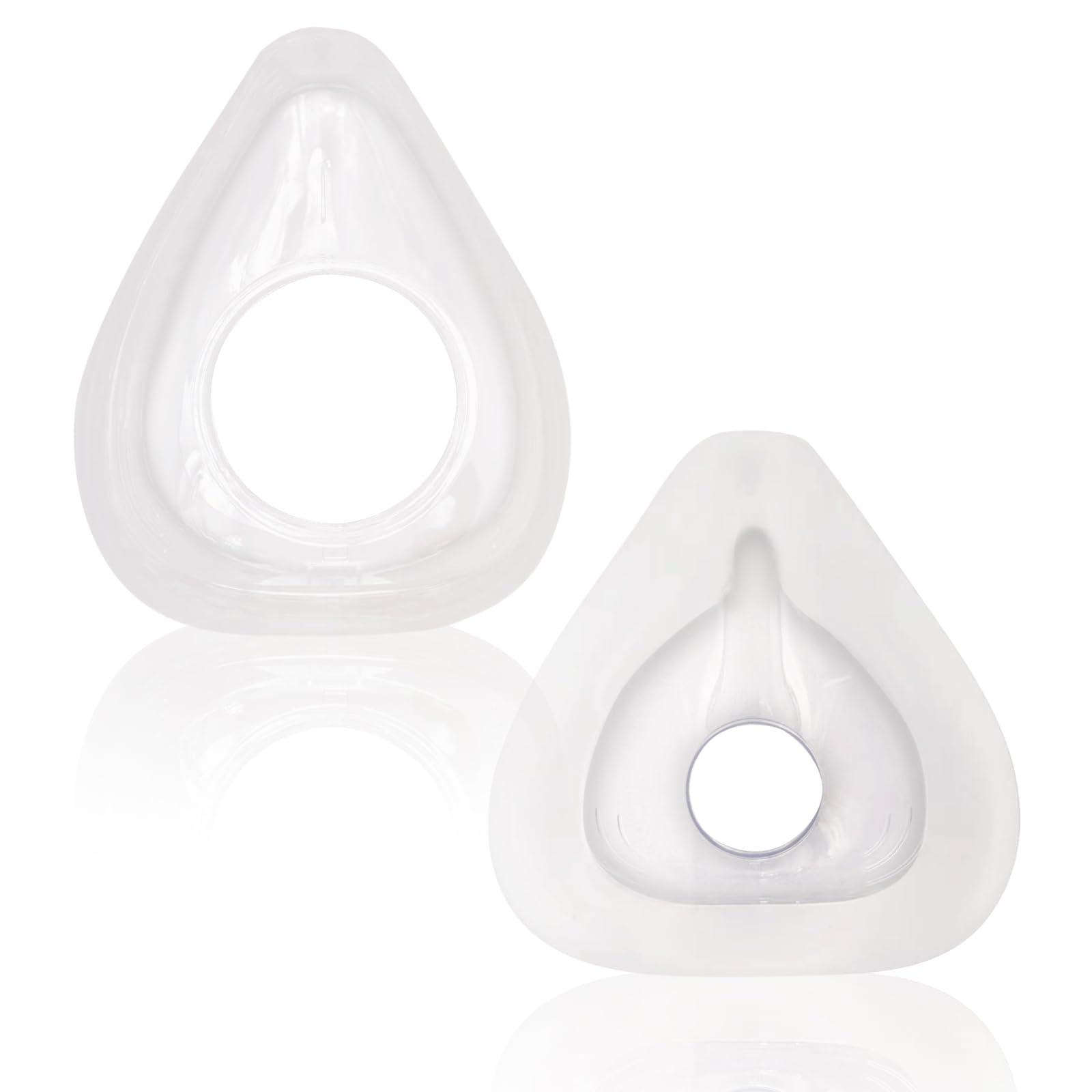Photo 1 of 2 Pack Replacement Cushion Compatible with F20 AirFit AirTouch CPAP Mask, Premium and Snug Fit, Soft and Durable Material, Covers Nose and Mouth (Medium)