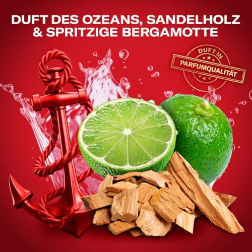 Old Spice Captain 3-in-1 Duschgel für Haar, Gesicht und Körper 1000 ml, langanhaltende Frische, Duft in Parfumqualität, Tiefenreinigung thumbnail 3