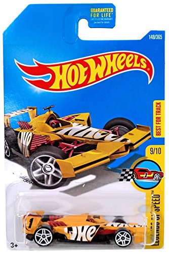 Hot Wheels 2017 Legends of Speed Winning Formula 148/365, Yellow