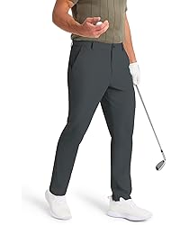 SNOWTEN Mens Golf Pants Classic Fit Stretch Work