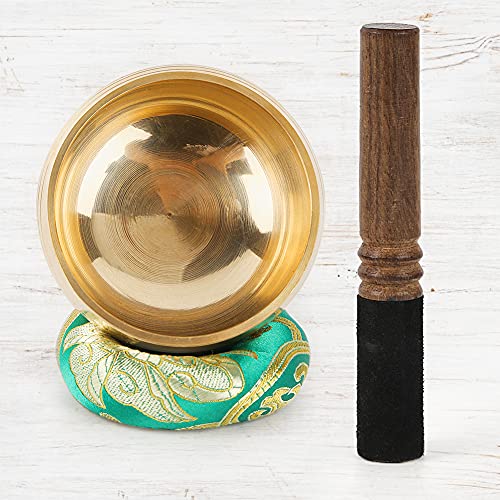 DomeStar Tibetan Singing Bowl Set, Sound Bowl Meditation Bowl Meditation Sound Bowl Handcrafted in Nepal for Healing and Mindfulness