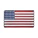 2 Pc Tie Bar Clip and Lapel Pin Set USA American Flag Patriot Collection Gift-Boxed