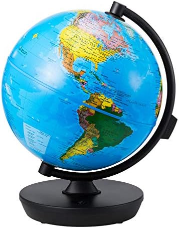 Globe 3 In 1 Illuminated Smart World Globe With Built-In Augmented Reality Technology Earth By Day Constellations By Night Ar App Experience Adventure And Discovery Educational Gift For Child