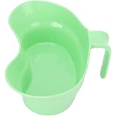 Kidney Shaped Vomit Basin Large Diameter Unbreakable Reusable Emesis Basin for Elderly Bed Use