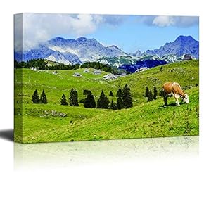 Canvas Wall Art for Living Room,Bedroom Home Artwork Paintings Farm Ready to Hang - 12x18 inches