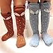 Lookatool® Toddlers Kids Girls Fox Pattern Knee High Socks Cute Stockings (Length:24cm ( Age 0-1 Years ), Coffee)