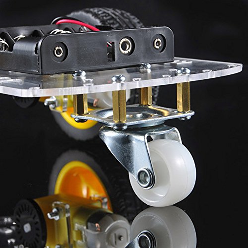 Gowoops Car Chassis Toy Remote App Controlled Vehicle + Battery Case - Thumbnail 3