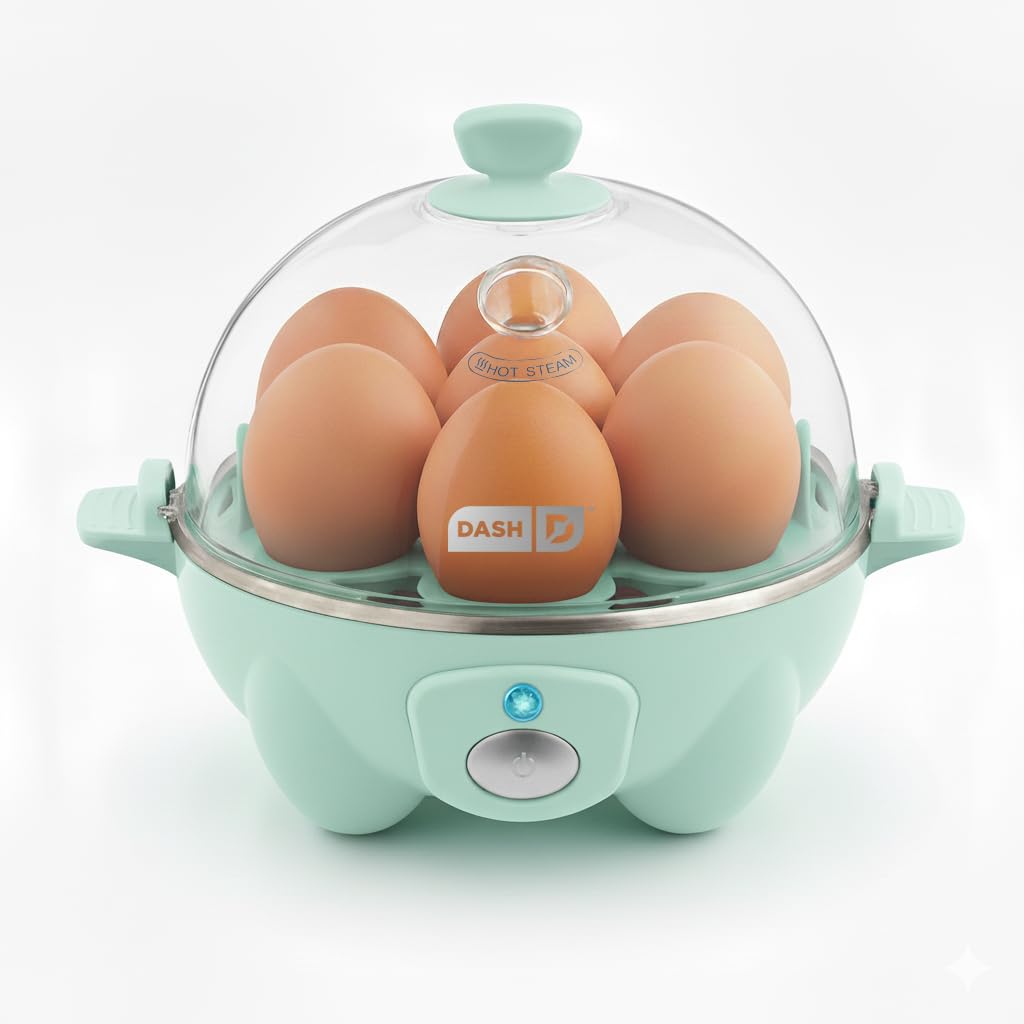 Photo 1 of ***MISSING PARTS***
Dash Rapid Egg Cooker - Boiler, Poacher & Steamer - Includes Measuring & Recipe Guide - Dishwasher Safe - Holds 7 Eggs, Aqua