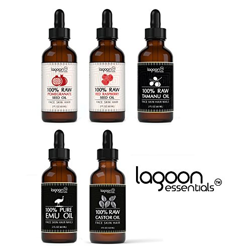 image for 100% PURE Pomegranate Seed Oil Cold Pressed Unrefined. For Skin, Hair,