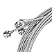 Bass Guitar Strings, Alice Bass String 5 Strings Medium Gauge 45-130 Nickel Alloy Winding String with Nickel-Plated Ball-End for 5 Strings Electric Bass