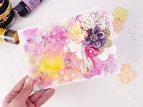 Mixed media wall decor door sign name, home custom gift, Girl Room or kids