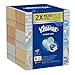 Kleenex Trusted Care Everyday Facial Tissues, Flat Box, 160 Count (Pack of 6)