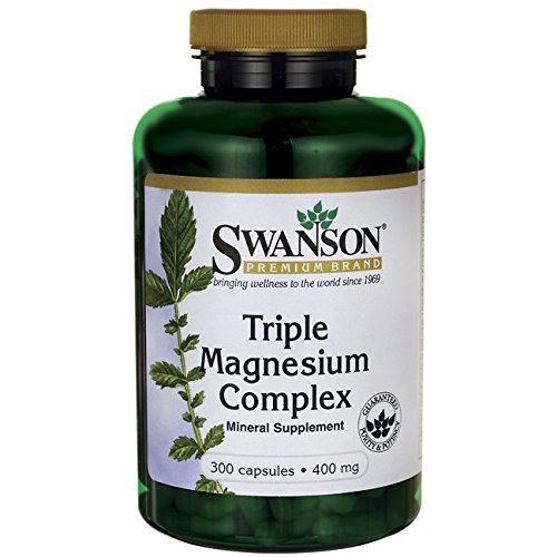 Swanson Triple Magnesium Complex 400 mg 300 Caps