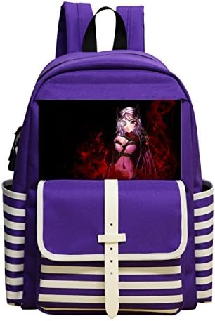 Queen's Blade Student Backpack Super Bookbag Break Print SchoolBag