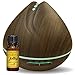 Aviano Ultrasonic Essential Oil Diffuser & Humidifier Diffuser Combo, Essential Oils Diffusers for Home & Work, Uplifting Aroma Oil Included, Ideal for Aromatherapy