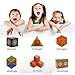 2 Pcs Magnetic Magic Cubes with 36 Built-in Magnets, Mysterious Graphics Geometric Puzzle Toys for Kids and Adults