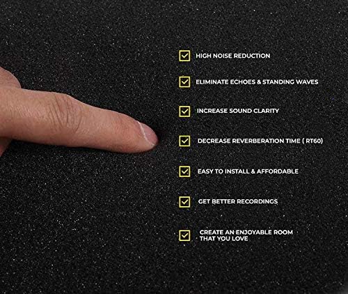 High-density foam panels with intricate design.