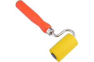 Vinyl Wrap Roller for Car Wraps – Plastic Seam Roller Tool with Steel Core & Anti-Rust Plating, Air Bubble Remover for Vehicl