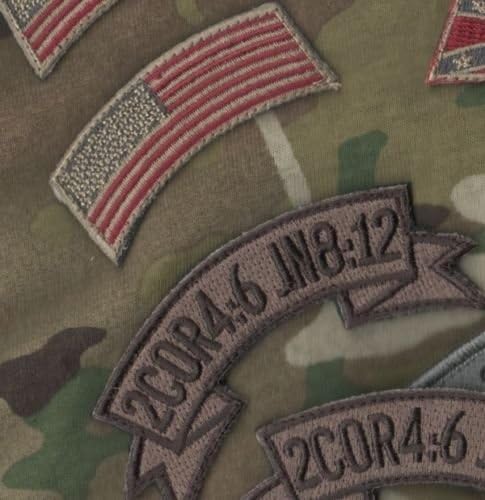 TALIZOMBIE WHACKER NATO ISAF ALLIED COALITION OPERATOR VELCRO TAB: BIBLE CODE D