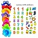 aGreatLife Stacking Cups Bath Toys for Toddlers - Safe and Fun Kids Bath Toys with Bright Multi Colored Cups That Enhances Your Child's Imagination! Bath Time is More Exciting with These Water Toys