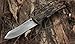 Cool Hand 4.38'' Closed 440C Stainless Steel Folding knife with Silver Stone Wash finish, Chiseled G10 Handle