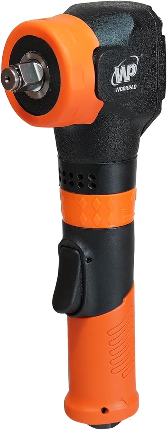 WORKPAD compressed air impact wrench,loosening torque 370 FT-LB, 25cm long handle，1/2 DR Lightweight 1.4 kg single hammer with high torque impact wrench compressed air. (507.NM)