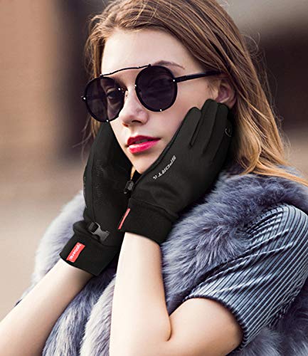 image for Cevapro Touch Screen Gloves, Winter Warm Gloves Cycling Gloves Lightwe