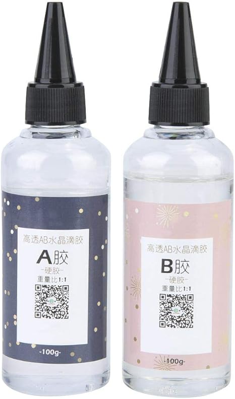 Amazon Com Transparent Resin Hard Glue Crystal Glue Ab Drop Glue