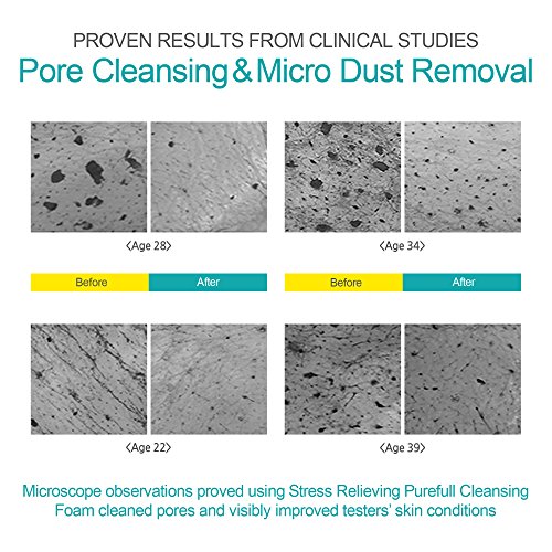 Ariul Natural Facial Face Wash Cleanser Cleansing Foam, Stress