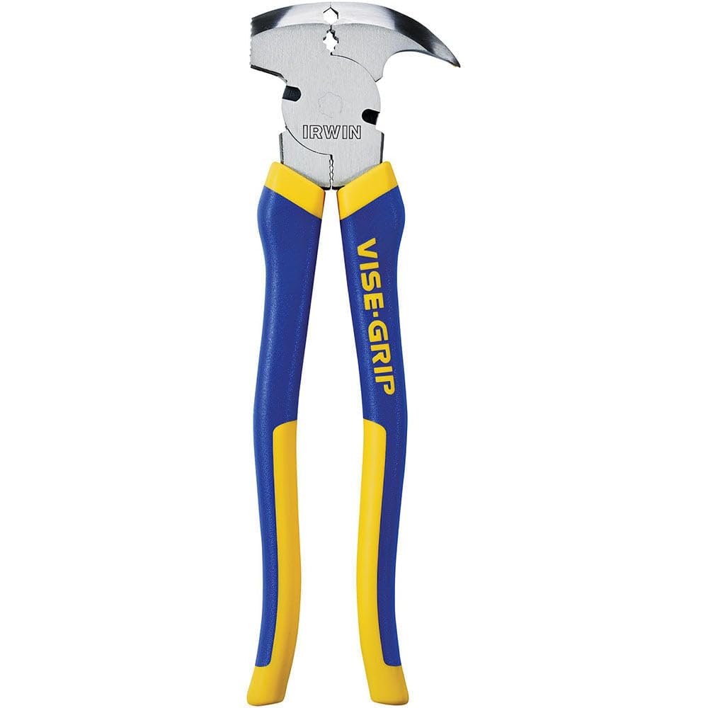 IRWIN Vise-Grip Pliers, Fencing, 10-1/4-Inch (2078901), Blue