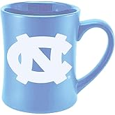 RFSJ North Carolina Tar Heels Ceramic 16oz Sculpted Mug – Official Team Logo Coffee Cup – Handwash Recommended – Individually Boxed