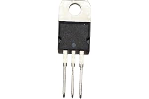 Gikfun L7805CV ST Micro Standard Regulator, 5 Volt, 1.5 Amp, 3 Pin, 3+ Tab TO-220 Tube, 10.4mm Length, 9.15mm Height, 4.6mm Width, Pack of 10